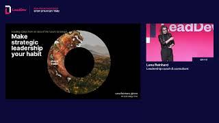 Stop! Strategy time! (Or are we really stopping?) | Lena Reinhard | LeadDev San Francisco 2022