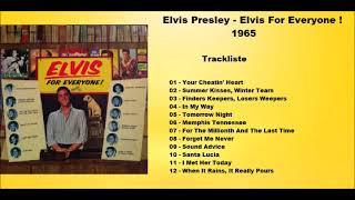 1965   Elvis Presley - Elvis For Everyone !