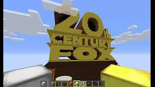 how to build 20th century fox by using World edit, Construction Wands and Additional Colors part 2