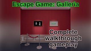 Escape Game: Galleria | complete walkthrough | no comments