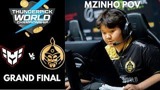 Mzinho POV - TheMongolz vs HEROIC (20/5/19) CS2 Thunderpick World Championship 2024 - Grand Final