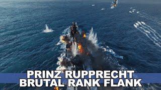 World of Warships - Prinz Rupprecht Brutal Rank Flank