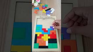 Colorful tetris puzzle #tetris #puzzle #tetrischallenge