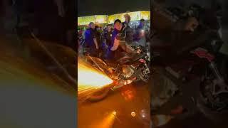 Destruindo o motor de uma BMW S1000RR no corte de giro #shorts #bmw #destruction #244 #engine #244