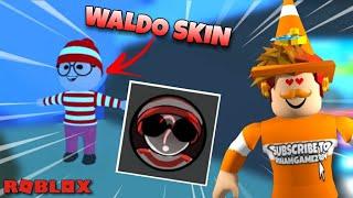 How to Find the Waldo Skin and ??? Badge | DropBlox