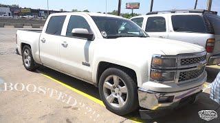 BREEZY PERFORMANCE BOOSTED HIS 5.3 CREW CAB SILVERADO!!!!