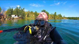 Тайна Затопленных Карьеров Дайвинг ndl Diving Находки на Дне Заброшенных Карьеров