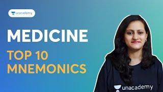 Top 10 MNEMONICS in Medicine | Dr. Nikita Nanwani