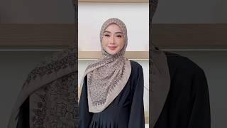 Tutorial Hijab Segiempat Cantik  #shorts #hijabstyle #tutorialhijabsegiempat #hijabtutorial