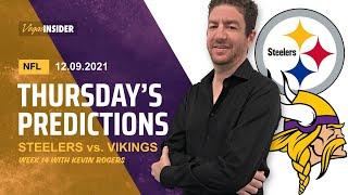 Thursday Night Football Predictions: Week 14 - NFL Picks and Odds - Steelers vs. Vikings