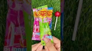 Satisfying ASMR Colorful ChupaChups Lollipop Green or Pink or Red or Blue #asmrcandy #satisfying