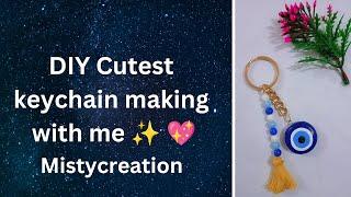 Let's make DIY World Cutest Keychain with Clay  || Misty creation || Subscribe for more videos 