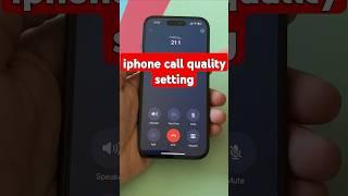 iPhone Call Quality Trick You Need to Try #trending #tips #tricks #tech howto smart phone #phono