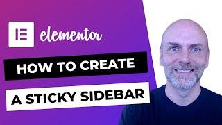 How to Create a Sticky Sidebar in Elementor [Tutorial]