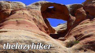 Rattlesnake Arches Trail in Two Minutes - Black Ridge Canyons Wilderness Area - Colorado