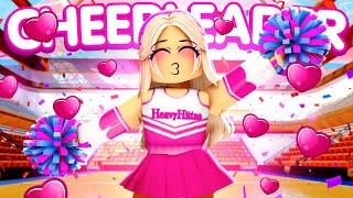 I TURNED INTO A CHEERLEADER IN ROBLOX BROOKHAVEN!