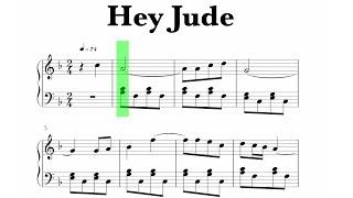 The Beatles - Hey Jude Sheet Music