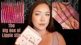 Colourpop The Big Box Of Lippie Stix Vault SWATCHING All 48 Shades!! Worth The Price?