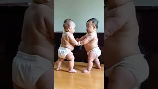 Morris Manson Video Two Cute Babies are fighting  ll #shorts #shortsfeed #vlog