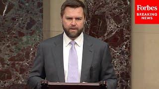 JUST IN: JD Vance Promotes Resolution To Disapprove Of Washington D.C.'s New Crime Reforms