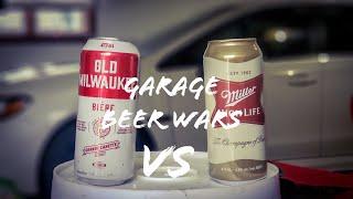 Garage Beer Wars rd.4 - Old Milwaukee vs Miller High Life  - #garage #Beer #Review - #MOO