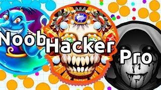 NOOB VS PRO VS HACKER in Agar.io