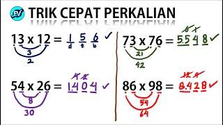 TRIK HITUNG CEPAT PERKALIAN 11-99