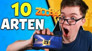 10 ARTEN von Zooba SPIELER! | Zooba deutsch