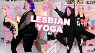 Couple's Yoga Challenge (Lesbian Edition)