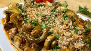 Plov mit Spelt und Champignons / Հաճարով և սնկով փլավ | Bei Sona