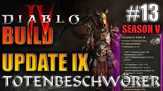 Diablo4 - Season5 - Totenbeschwörer + Minions - Build Update #13 - Lets Play Deutsch / German