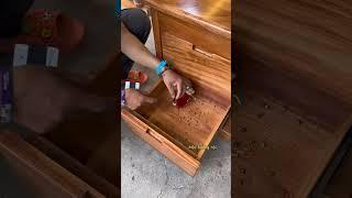 DIY creative wooden furniture with 4 hidden compartments #interiordesign #hidden #viral #shorts