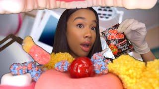 ASMR Dentist Cleans Your Teeth & Eats The Candy Out Of It ASMR Dentist Role-play