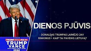 Donaldas Trumpas laimėjo JAV rinkimus – kaip tai paveiks Lietuvą? | DIENOS PJŪVIS