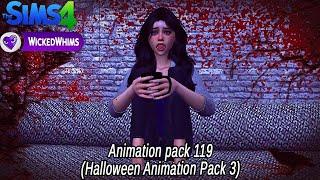 Animation Pack #119 | The Sims 4  | Wicked Whims Animations | Horror/Halloween Animation Pack 3