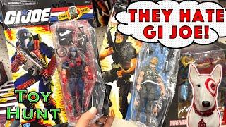 TOY HUNT and HAUL! THEY HATE GI JOE! #toys