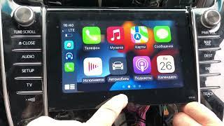 CarPlay в Toyota Harrier Japan 2014-2019 г.в.