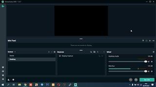 Streamlabs OBS Black Screen Display Capture (fixed)