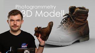 Vom Foto zum 3D Modell - Photogrammetry Einführung