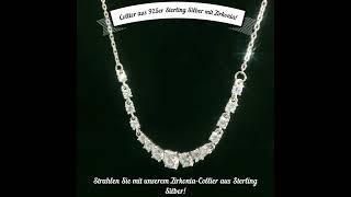 Entdecken Sie zeitlose Schönheit: Collier aus 925er Sterling Silber mit Zirkonia! на ionn.de