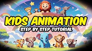 How to Create Animated Kids Story Videos Using AI - Fast and Easy!