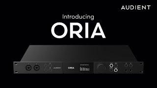 Introducing ORIA - The world's first Immersive Audio Interface and Monitor Controller