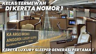 KERETA TERMEWAH JALUR UTARA TIKET 1,7 JUTA‼️KA Argo Bromo Anggrek Luxury Sleeper Jakarta - Surabaya