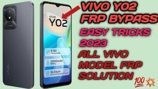 Vivo Y02 Frp Bypass Android (12/13) | Vivo Y02 Google Account Remove Without Computer New Tricks