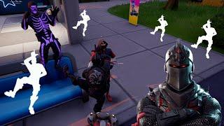 Being Toxic To Everyone In Party Royale With Black Knight Skin *NO MERCY*