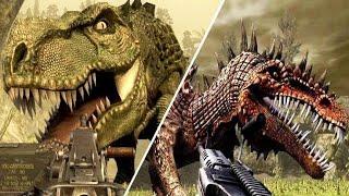 Spinosaurus Vs T. Rex | Spike Vs T. Rex | Jurassic: The Hunted