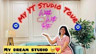 My YT Studio Tour ️ #watchwithritu #studio #vlog #dream
