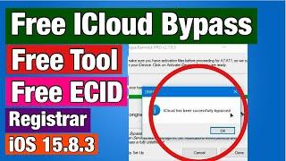 Free iCloud Bypass iOS 15.8.3 With Free Tools 2024 | Free ECID Registration Without Credits |