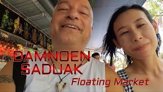 DAMNOEN SADUAK FLOATING MARKET | RATCHABURI | THAILAND | WALKVLOG MEDIA