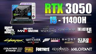 Asus TUF F15 : i5 11th Gen RTX 3050 Gaming Test in late 2024 - 15 Games Tested